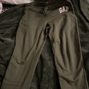 GAP Dark Green Joggers with Logo